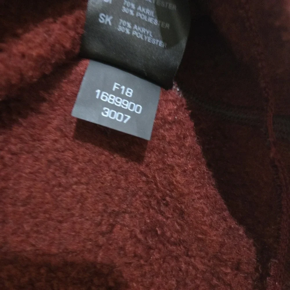 KUHL Interceptr Quarter Zip Fleece Mens Small Maroon‎ Sweater Gorpcore Outdoors